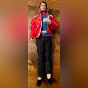 SUPER STAR MICHAEL JACKSON “BEAT IT” VINTAGE 80s POSEABLE COLLECTIBLE